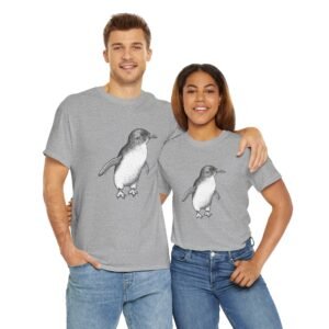 Little Fairy Penguin Adult Unisex Cotton T-Shirt