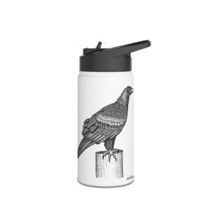 Wedge-Tail Eagle Stainless Steel Water Bottle, Standard Lid