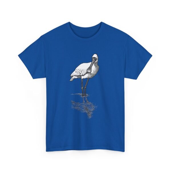 Royal Spoonbill Adult Unisex Cotton T-Shirt - Image 33