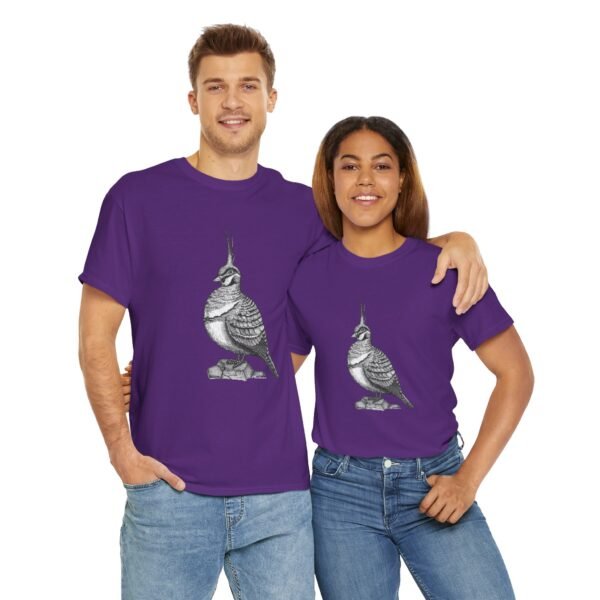 Spinifex Pigeon Adult Unisex Cotton T-Shirt - Image 23