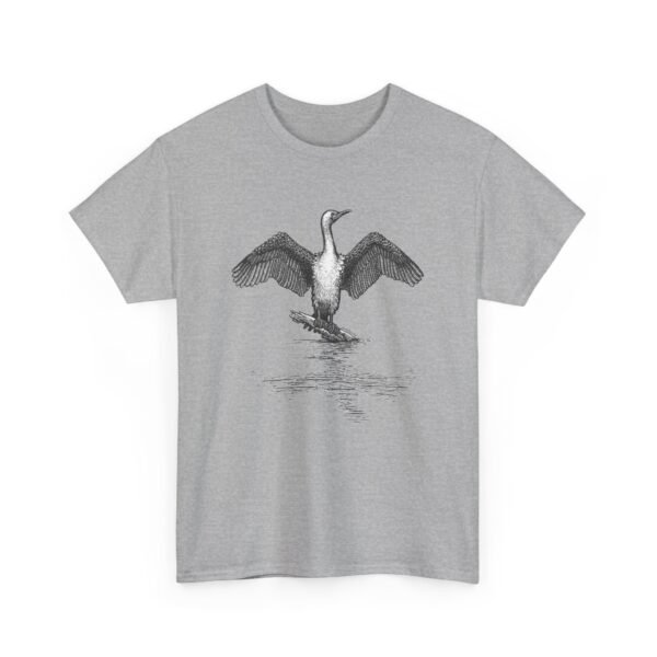 Cormorant Adult Unisex Cotton T-Shirt - Image 23