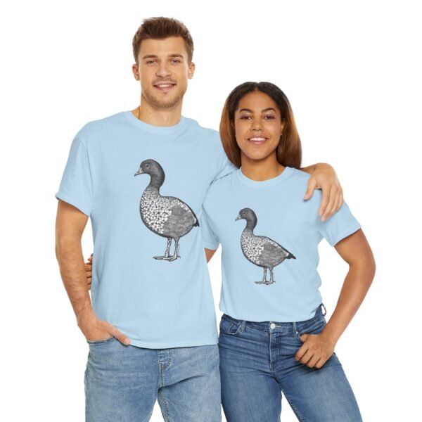 Australian Wood Duck Adult Unisex Cotton T-Shirt - Image 18