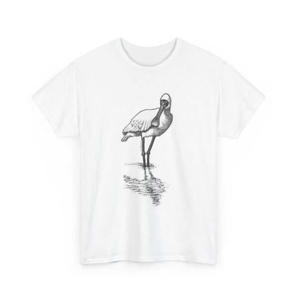 Royal Spoonbill Adult Unisex Cotton T-Shirt - Image 11