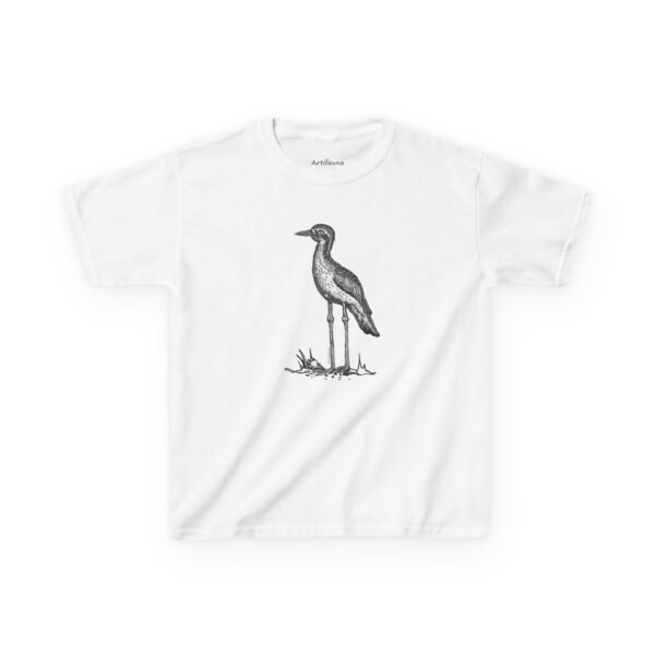 Bush Stone-Curlew Kids Unisex Cotton T-Shirt - Image 7