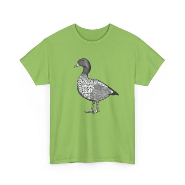 Australian Wood Duck Adult Unisex Cotton T-Shirt - Image 35