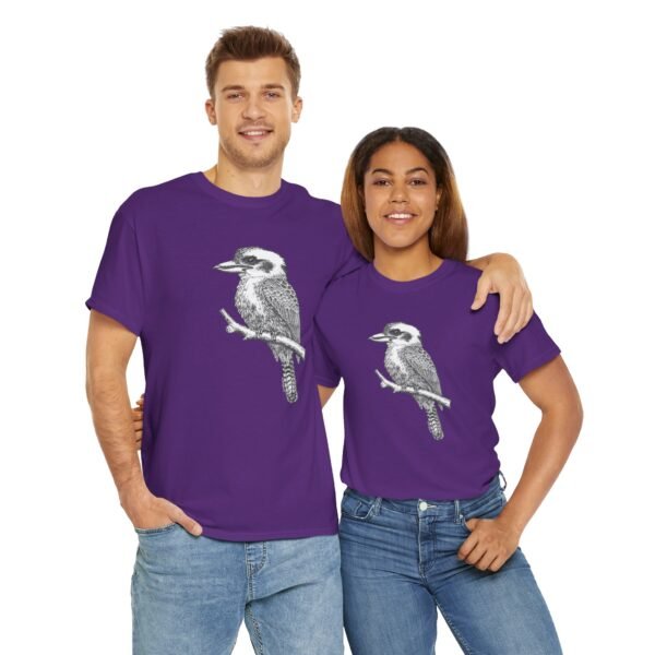 Laughing Kookaburra Adult Unisex Cotton T-Shirt - Image 36