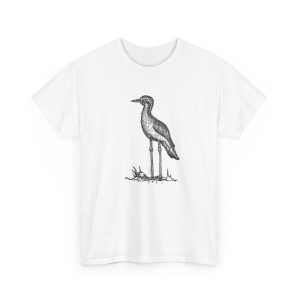 Bush Stone-Curlew Adult Unisex Cotton T-Shirt - Image 11