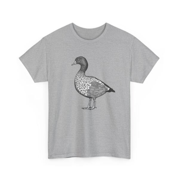 Australian Wood Duck Adult Unisex Cotton T-Shirt - Image 25