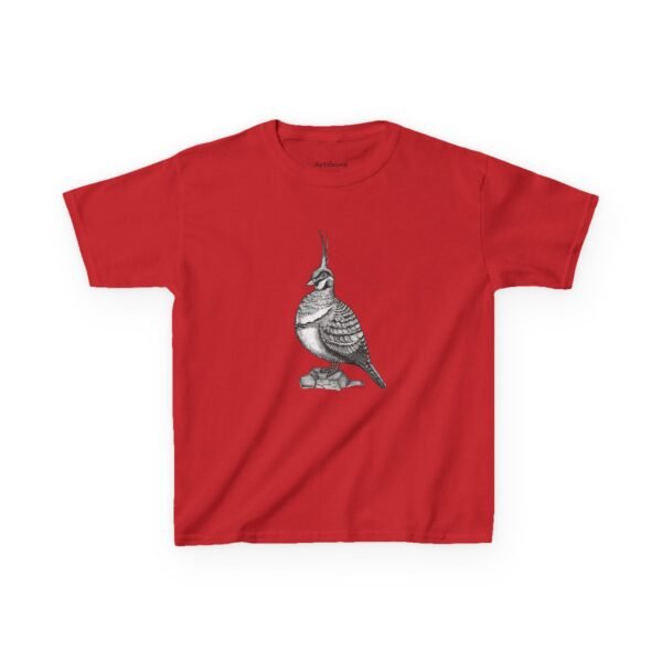 Spinifex Pigeon Kids Unisex Cotton T-Shirt - Image 14