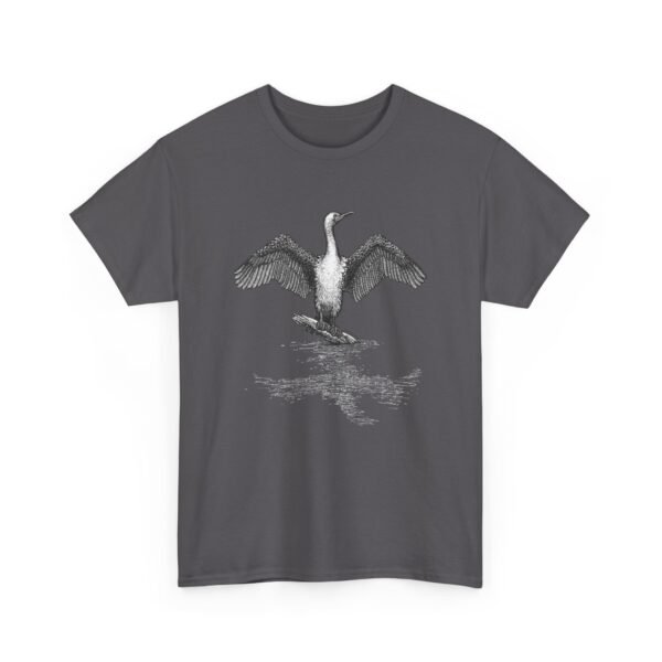 Cormorant Adult Unisex Cotton T-Shirt - Image 37