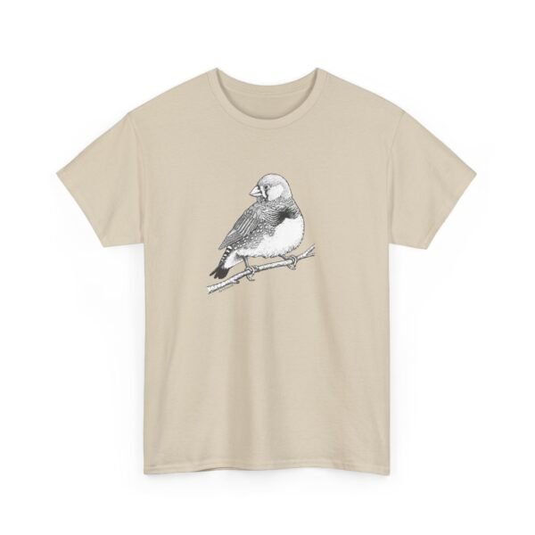 Zebra Finch Adult Unisex Cotton T-Shirt - Image 28