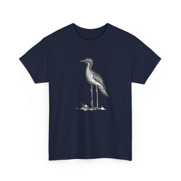 Bush Stone-Curlew Adult Unisex Cotton T-Shirt - Image 2