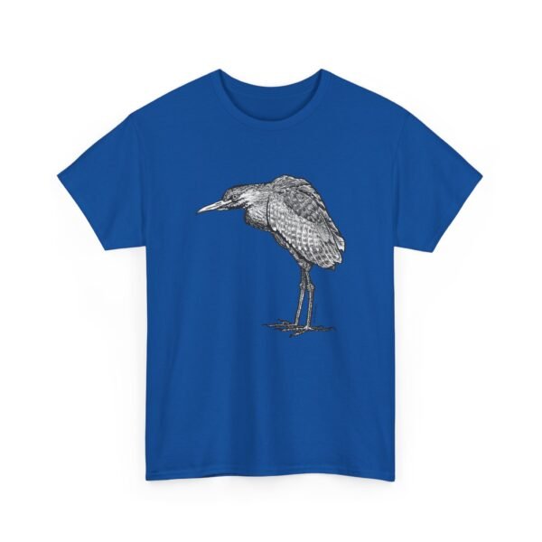 Nankeen Night Heron Adult Unisex Cotton TShirt - Image 33