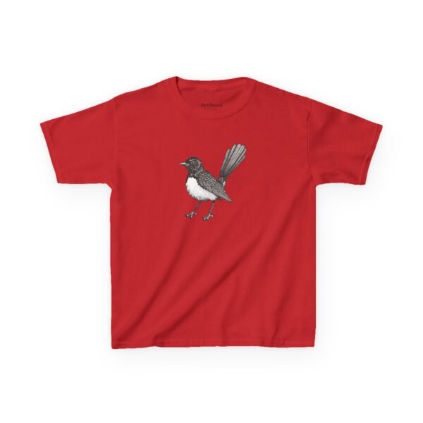 Willie Wagtail Kids Unisex Cotton T-Shirt - Image 17