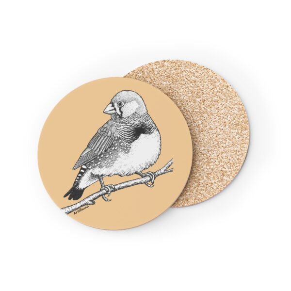 Zebra Finch Coasters - Image 3