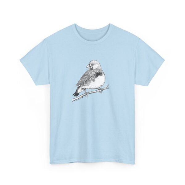 Zebra Finch Adult Unisex Cotton T-Shirt - Image 24