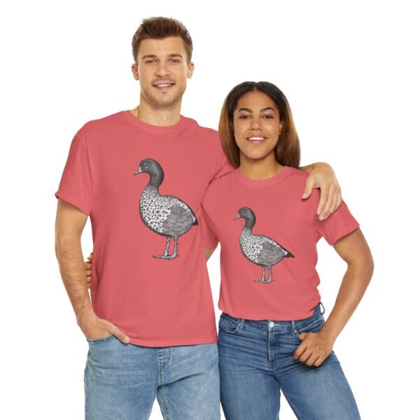 Australian Wood Duck Adult Unisex Cotton T-Shirt - Image 14