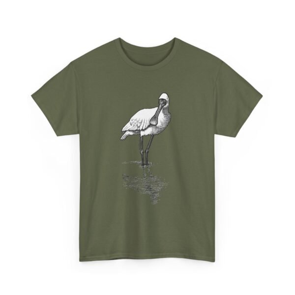 Royal Spoonbill Adult Unisex Cotton T-Shirt - Image 23