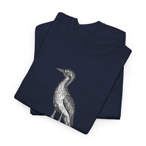 Bush Stone-Curlew Adult Unisex Cotton T-Shirt - Image 4