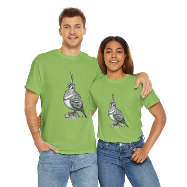 Spinifex Pigeon Adult Unisex Cotton T-Shirt - Image 37