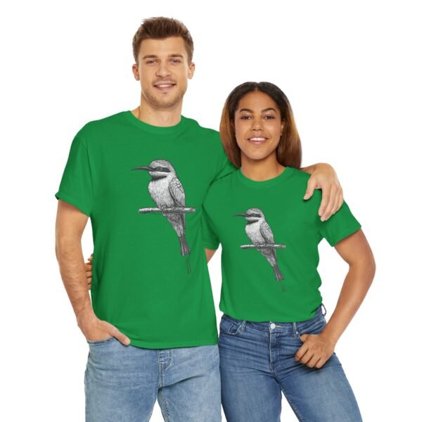 Rainbow Bee-Eater Adult Unisex Cotton T-Shirt - Image 32