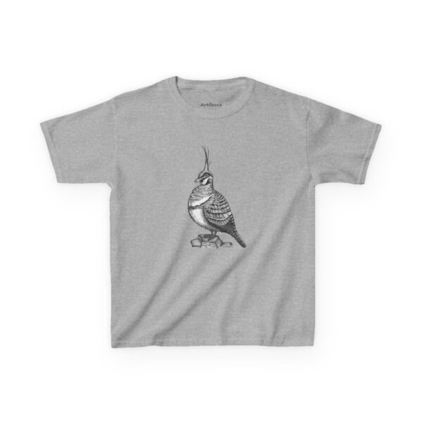 Spinifex Pigeon Kids Unisex Cotton T-Shirt - Image 9