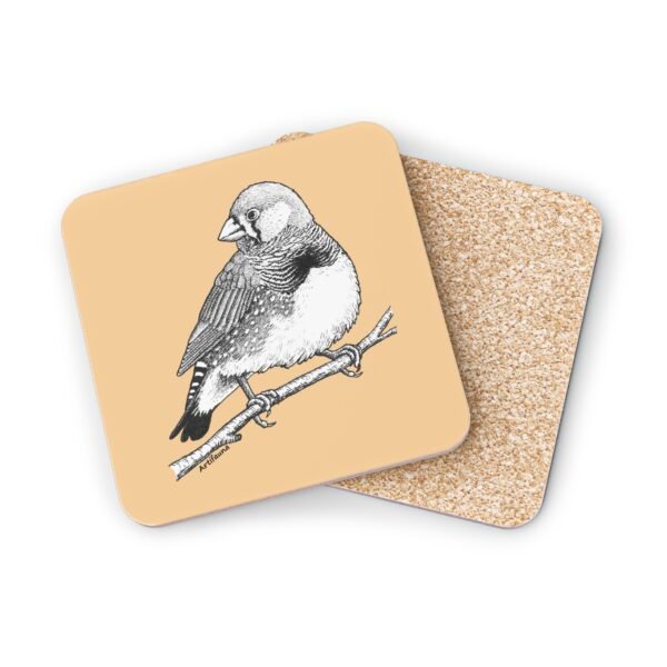 Zebra Finch Coasters