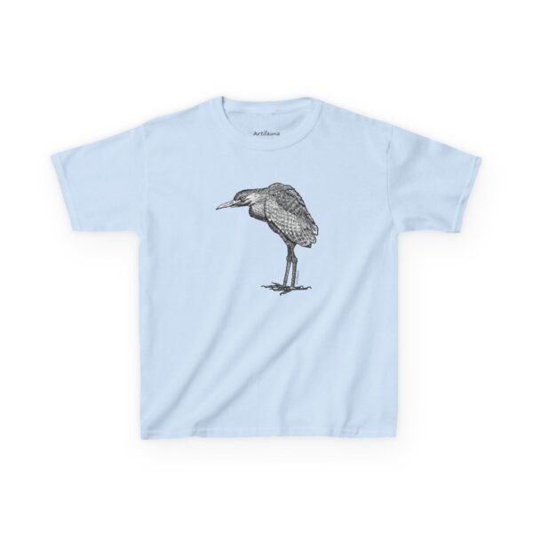 Nankeen Night Heron Kids Unisex Cotton T-Shirt - Image 17