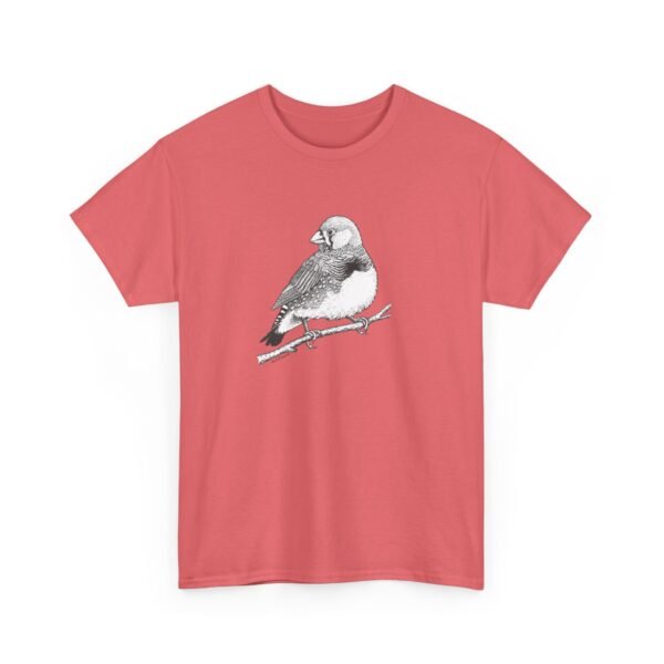 Zebra Finch Adult Unisex Cotton T-Shirt - Image 18