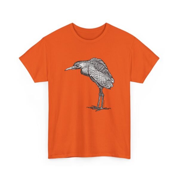 Nankeen Night Heron Adult Unisex Cotton TShirt - Image 24