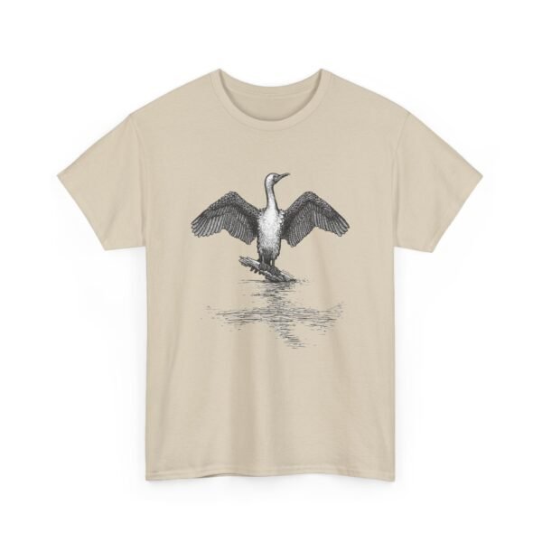 Cormorant Adult Unisex Cotton T-Shirt - Image 21