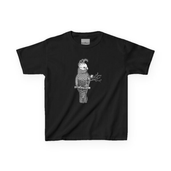 Gang Gang Cockatoo Kids Unisex Cotton T-Shirt - Image 8