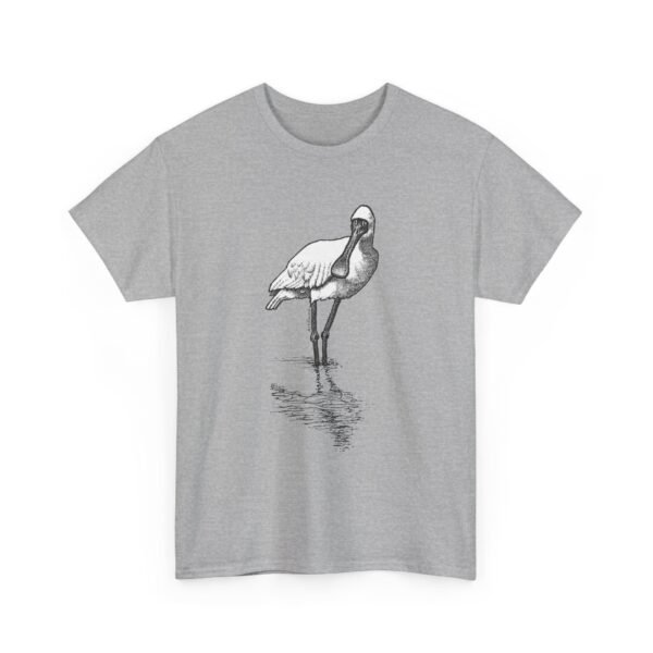 Royal Spoonbill Adult Unisex Cotton T-Shirt - Image 17