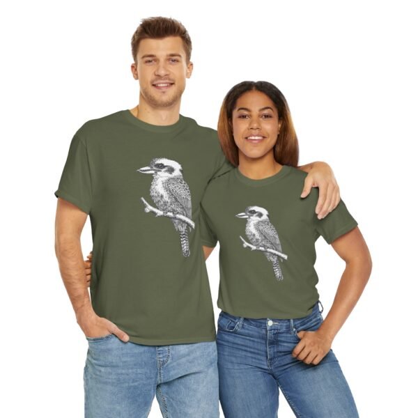 Laughing Kookaburra Adult Unisex Cotton T-Shirt - Image 26