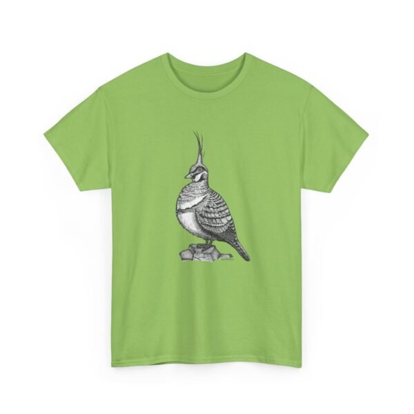 Spinifex Pigeon Adult Unisex Cotton T-Shirt - Image 36