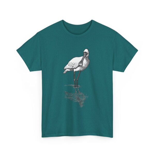 Royal Spoonbill Adult Unisex Cotton T-Shirt - Image 27