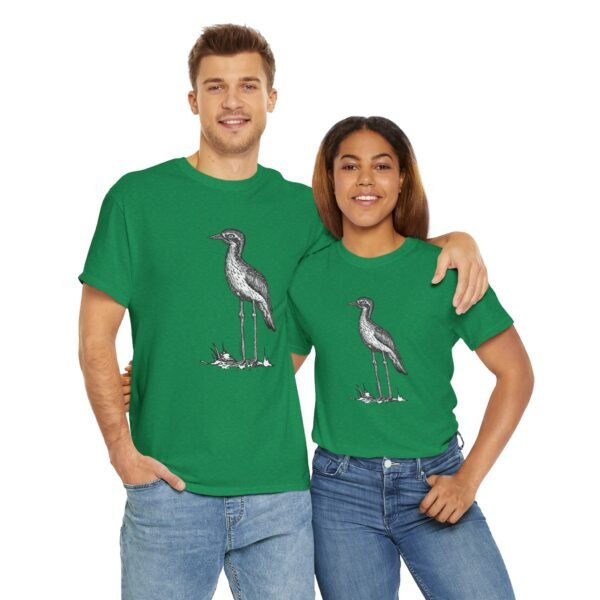 Bush Stone-Curlew Adult Unisex Cotton T-Shirt - Image 32