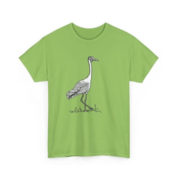 Brolga Adult Unisex Cotton T-Shirt - Image 2