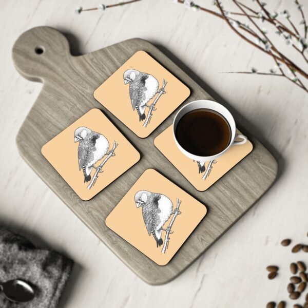 Zebra Finch Coasters - Image 8