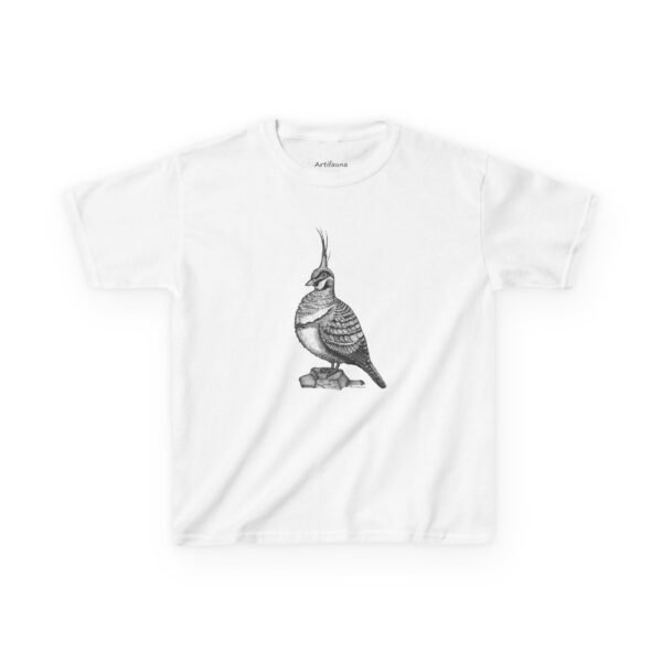 Spinifex Pigeon Kids Unisex Cotton T-Shirt - Image 7