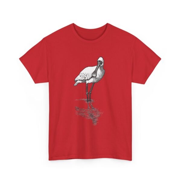 Royal Spoonbill Adult Unisex Cotton T-Shirt - Image 37