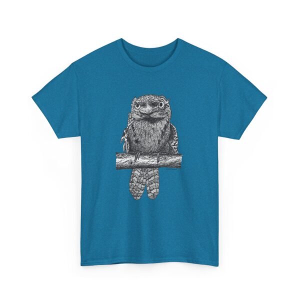 Tawny Frog Mouth Adult Unisex Cotton T-Shirt - Image 37