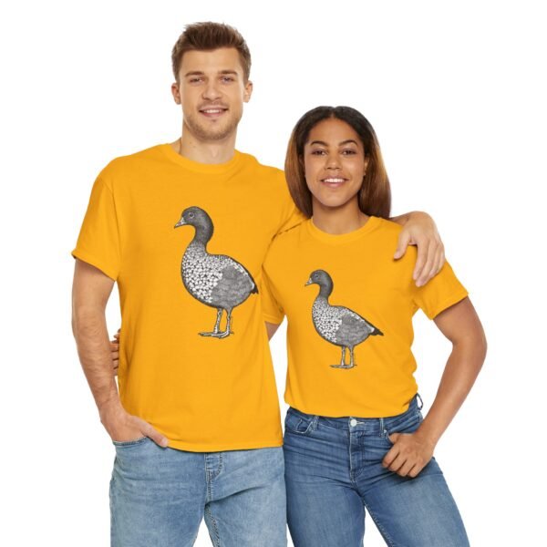 Australian Wood Duck Adult Unisex Cotton T-Shirt - Image 34