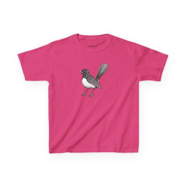 Willie Wagtail Kids Unisex Cotton T-Shirt - Image 15