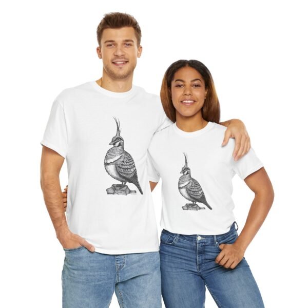 Spinifex Pigeon Adult Unisex Cotton T-Shirt - Image 31