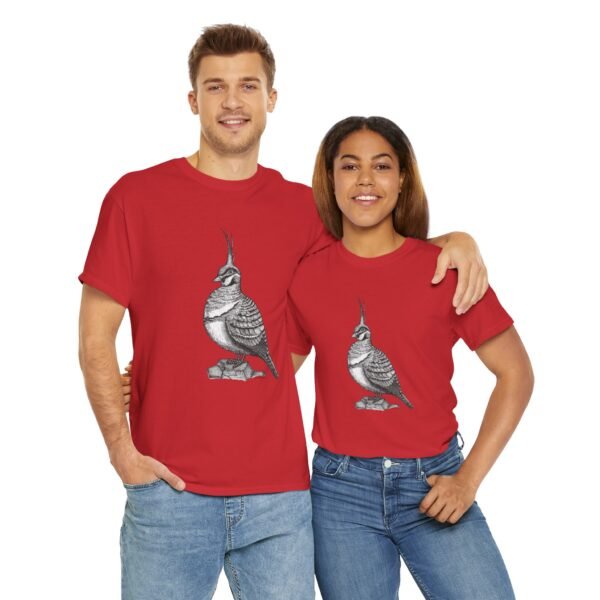 Spinifex Pigeon Adult Unisex Cotton T-Shirt - Image 25