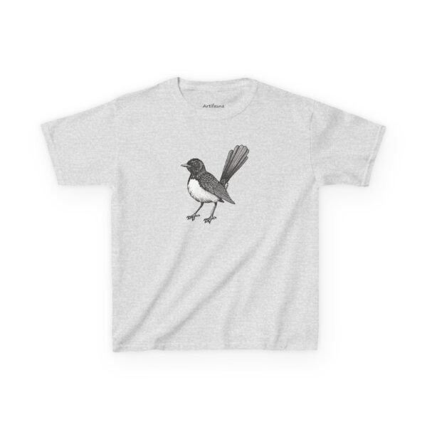 Willie Wagtail Kids Unisex Cotton T-Shirt - Image 19