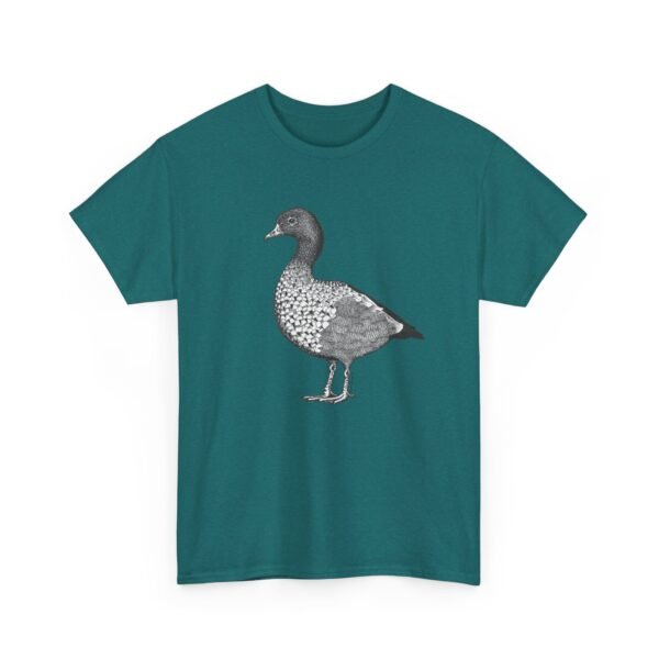 Australian Wood Duck Adult Unisex Cotton T-Shirt - Image 29