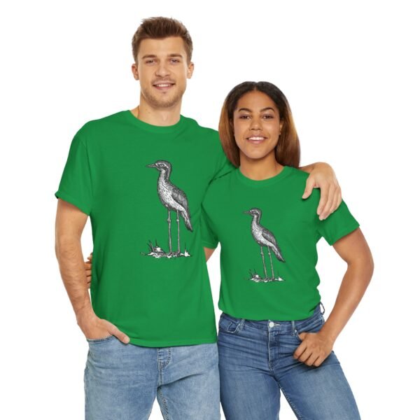 Bush Stone-Curlew Adult Unisex Cotton T-Shirt - Image 34