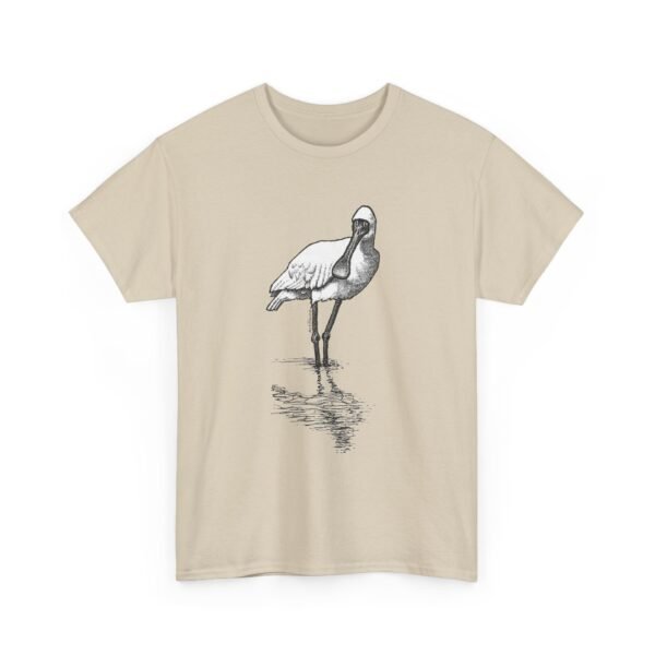 Royal Spoonbill Adult Unisex Cotton T-Shirt - Image 15